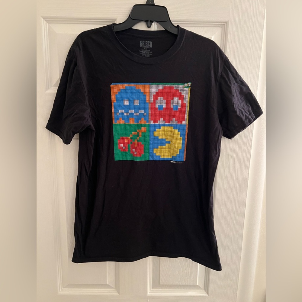 Pacman Black Shirt Size Large